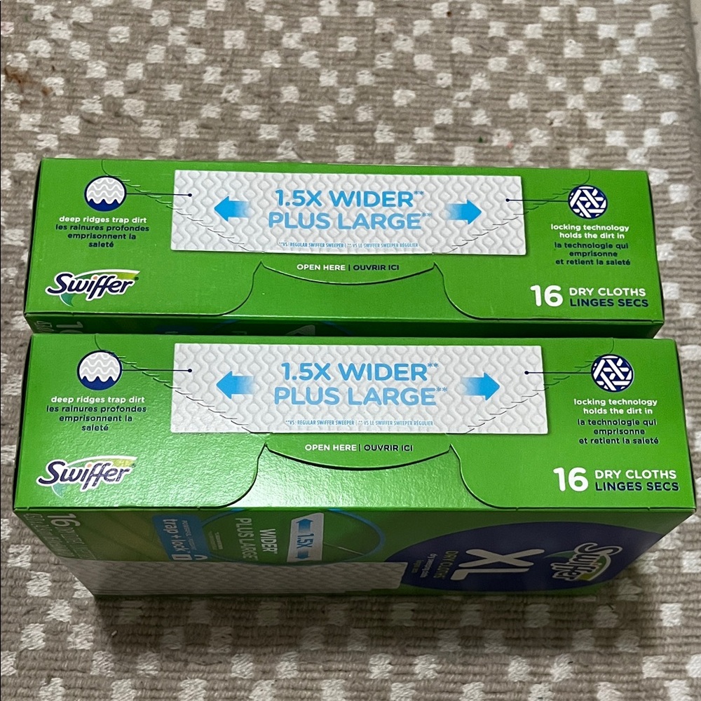 Swiffer XL Dry Cloths with Trap & Lock Technology - Picture 2 of 2
